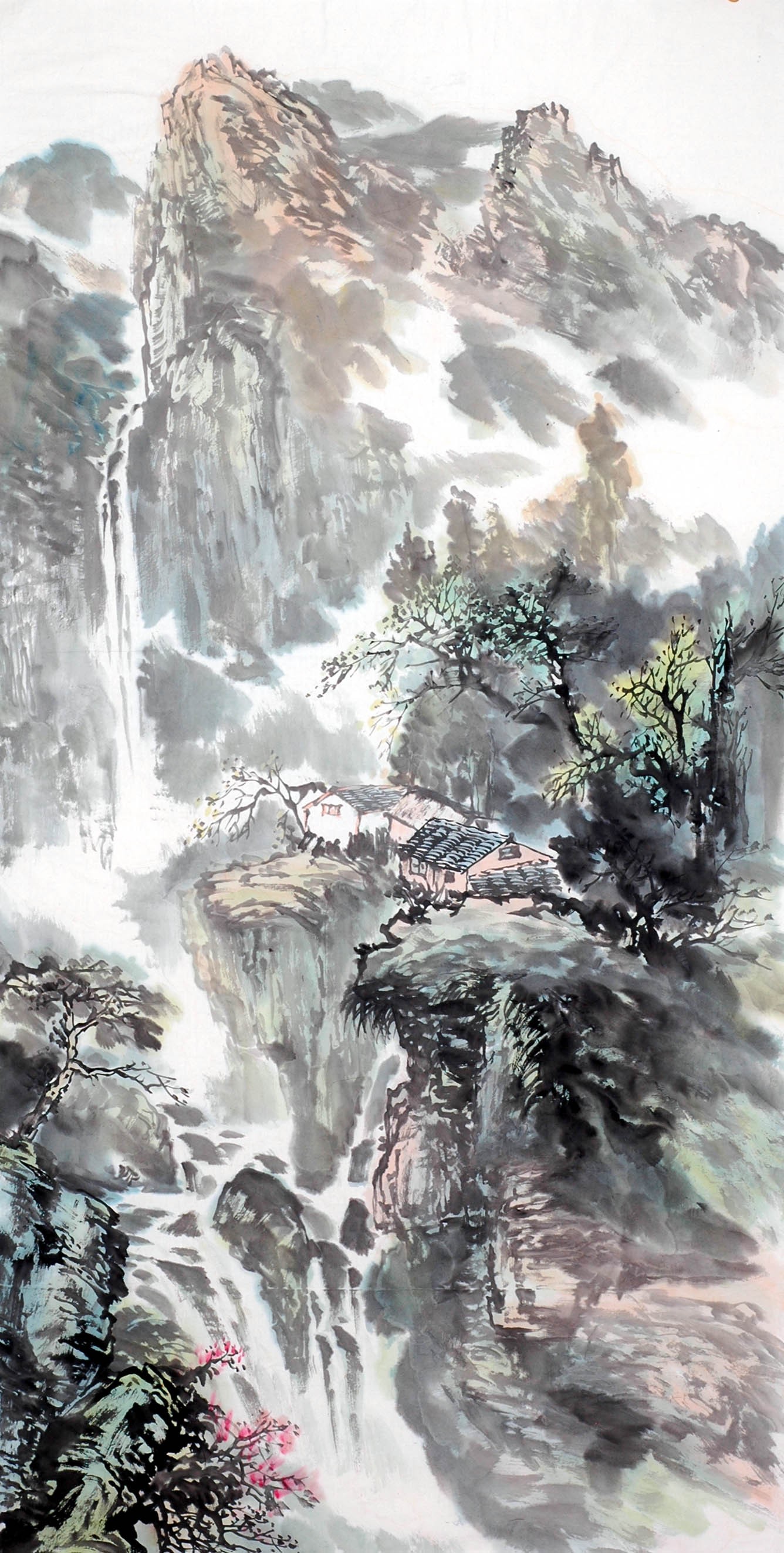 Chinese Landscape Painting - CNAG013988