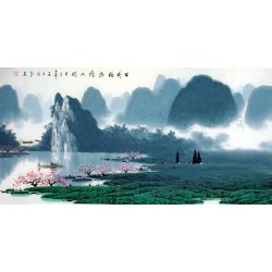 Chinese Aquarene Painting - CNAG013996