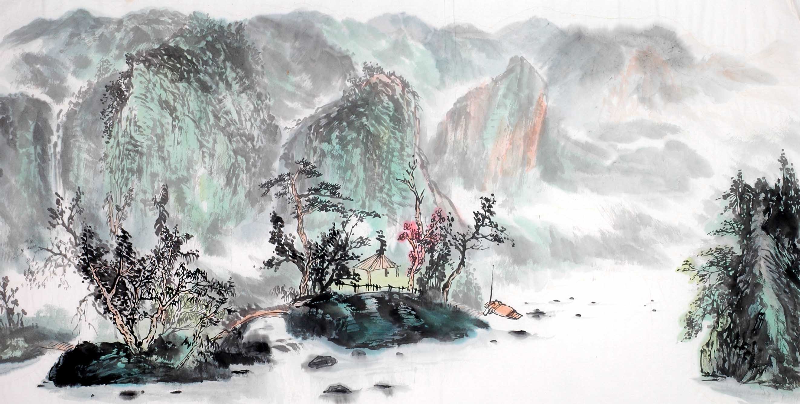 Chinese Landscape Painting - CNAG014000