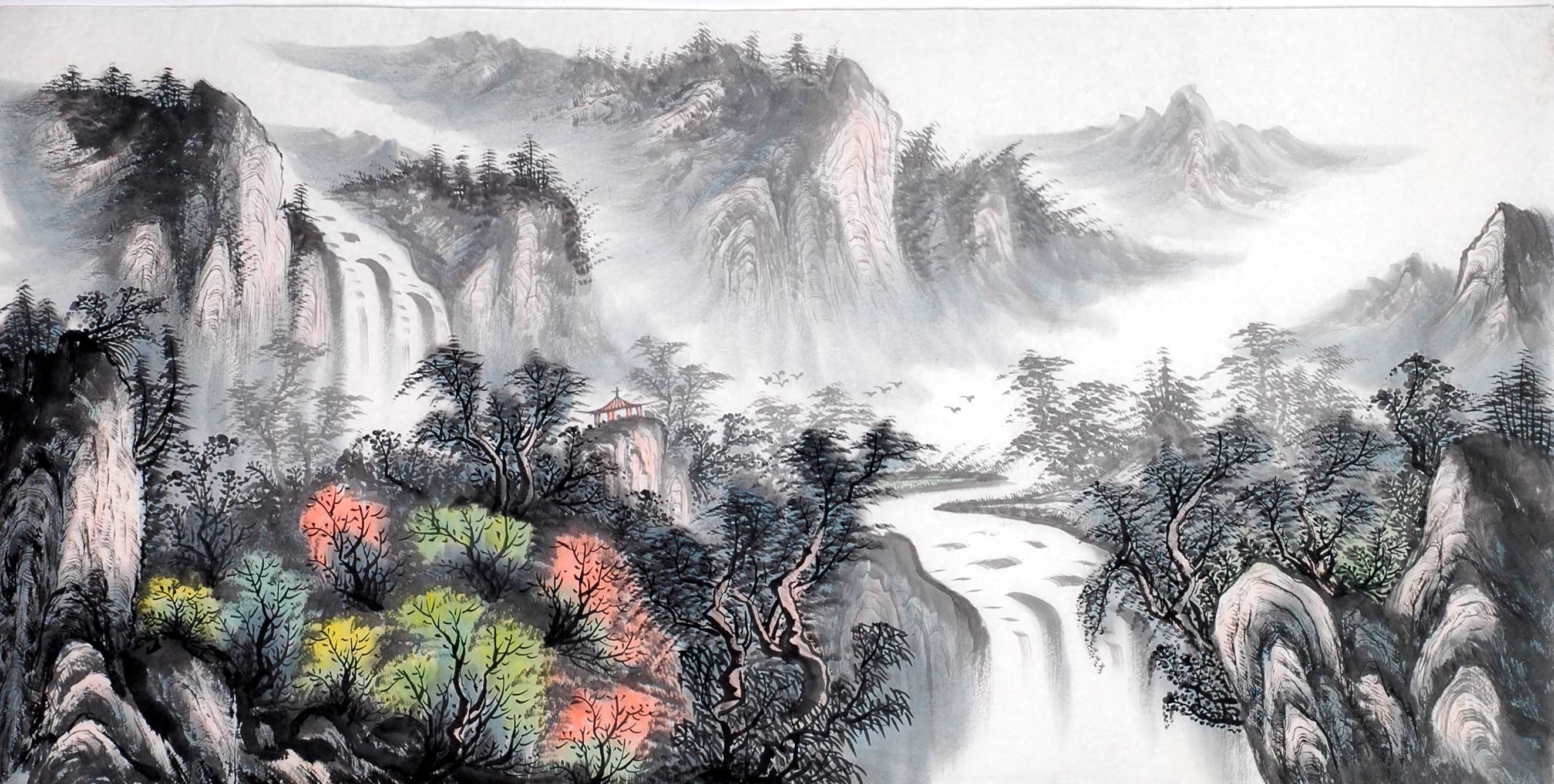Chinese Landscape Painting - CNAG014001