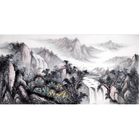 Chinese Landscape Painting - CNAG014003