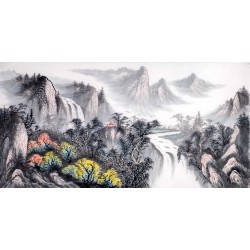 Chinese Landscape Painting - CNAG014009