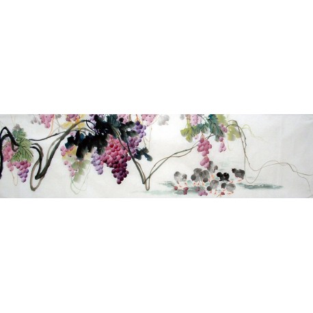 Chinese Flowers&Trees Painting - CNAG014013