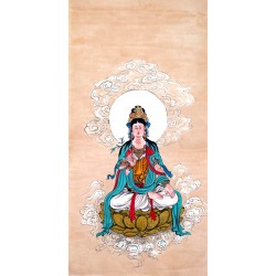Chinese Guanyin Painting - CNAG014026