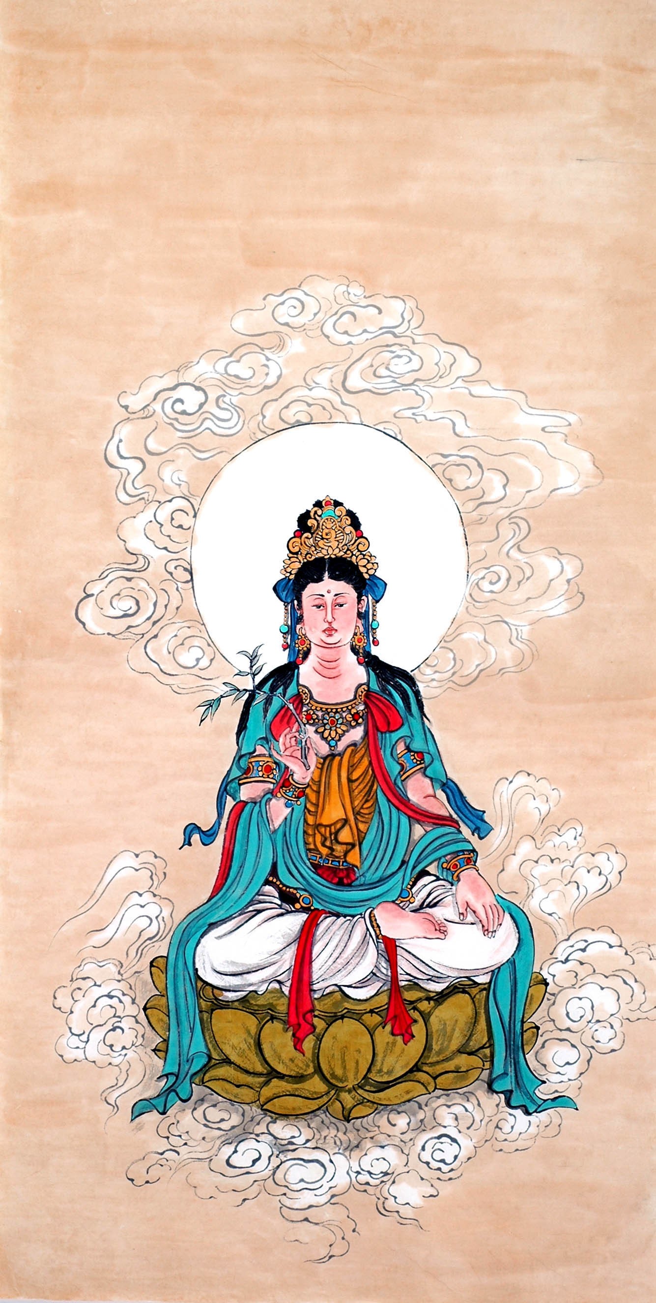 Chinese Guanyin Painting - CNAG014026