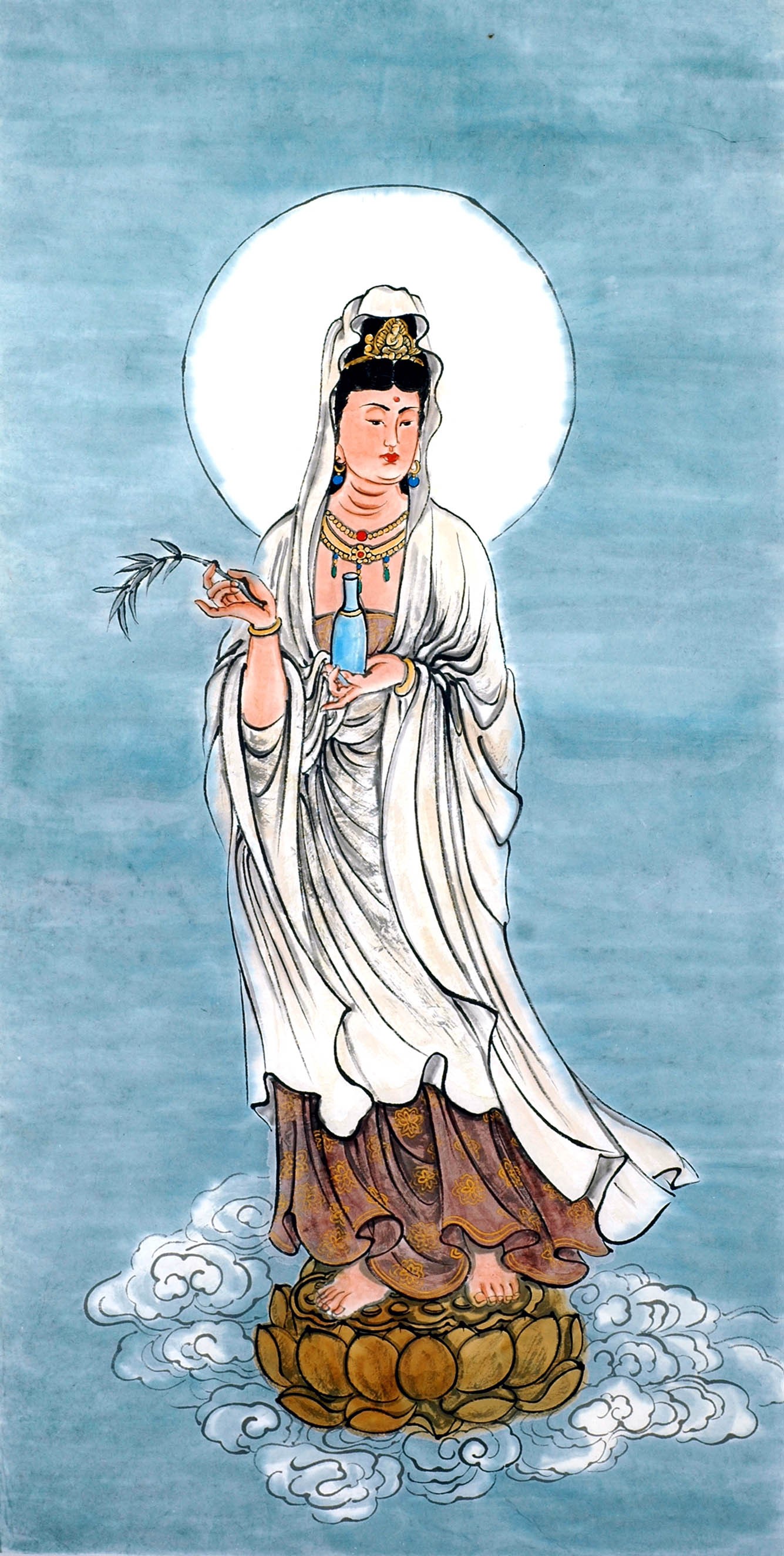 Chinese Guanyin Painting - CNAG014032