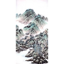 Chinese Landscape Painting - CNAG014033