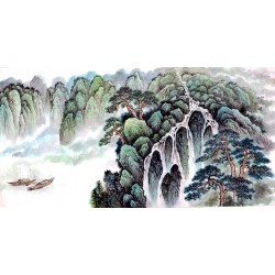 Chinese Landscape Painting - CNAG014044