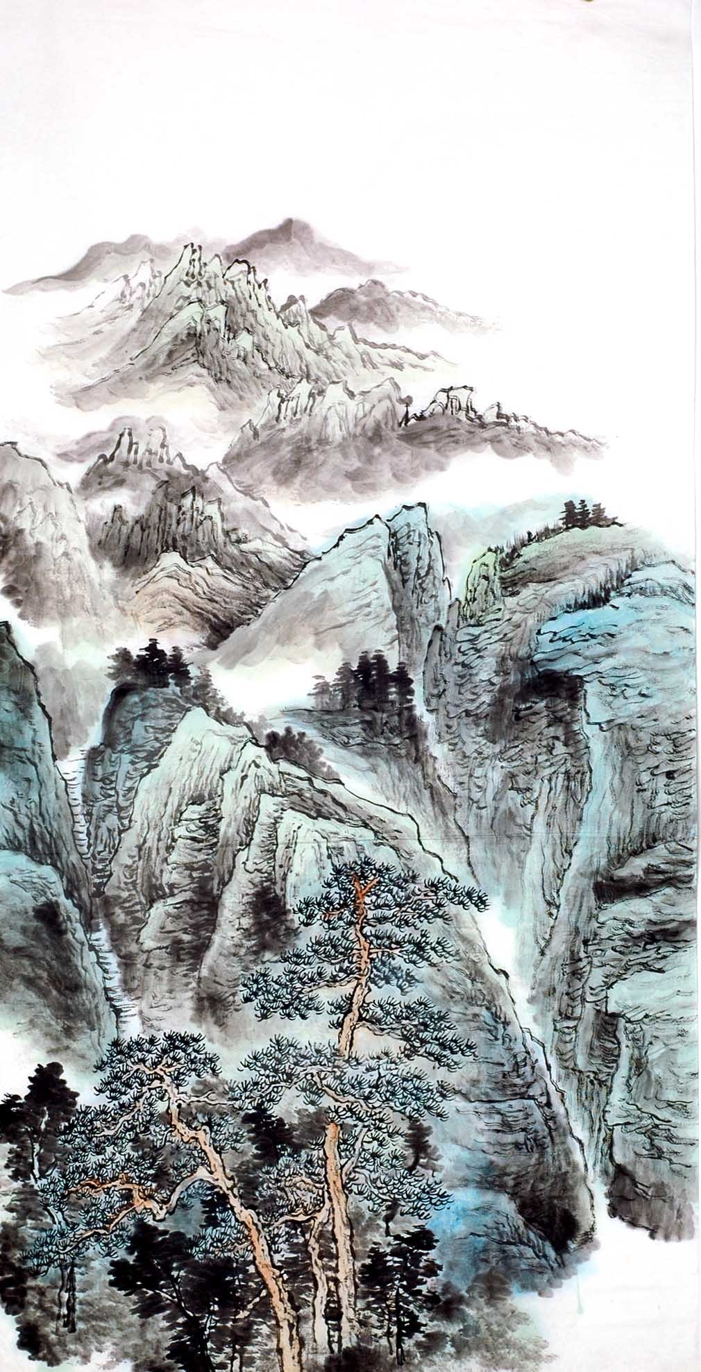 Chinese Landscape Painting - CNAG014045