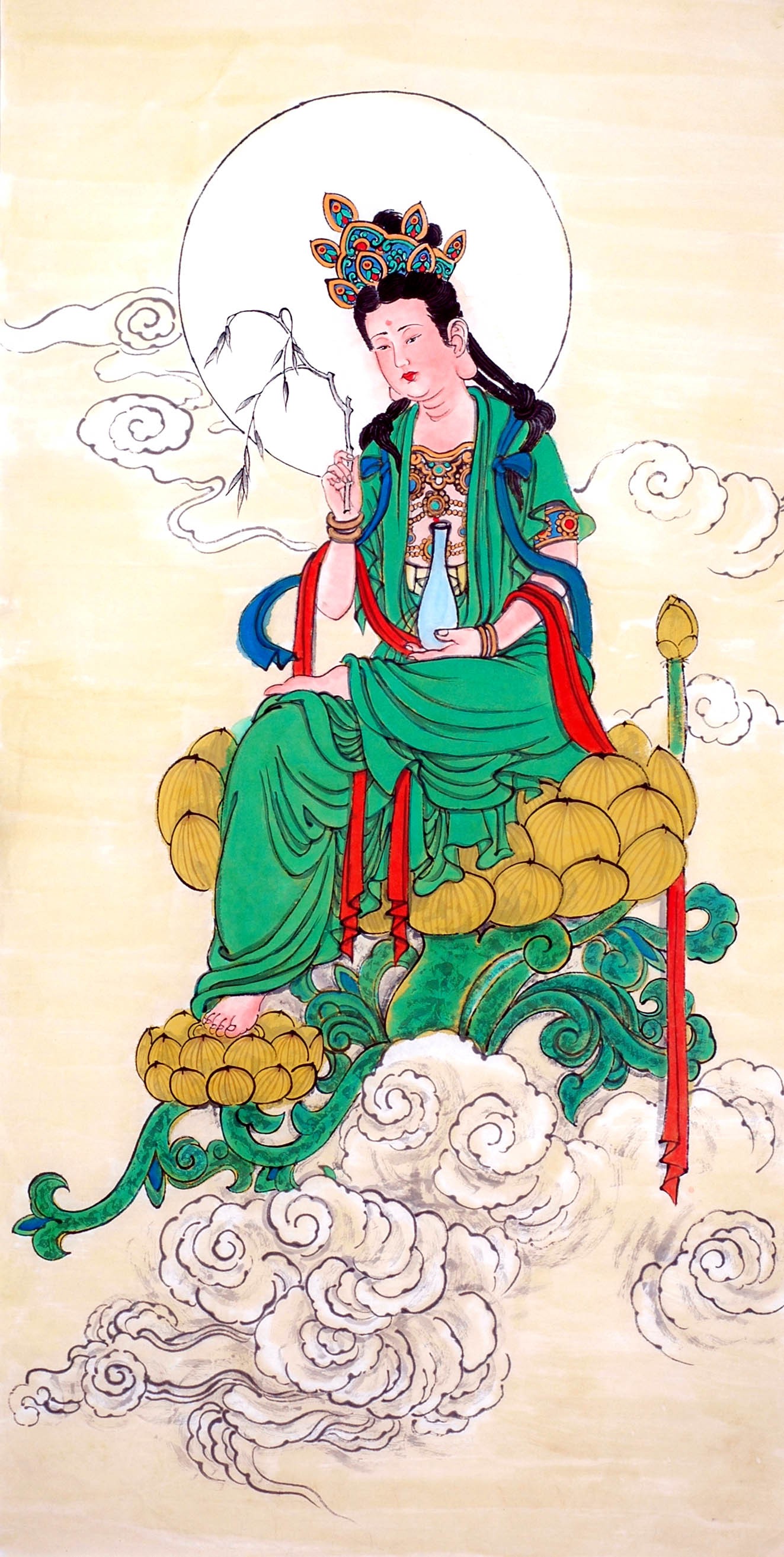 Chinese Guanyin Painting - CNAG014053
