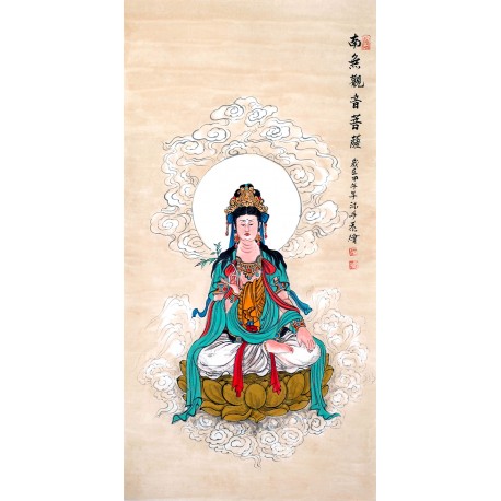 Chinese Guanyin Painting - CNAG014055