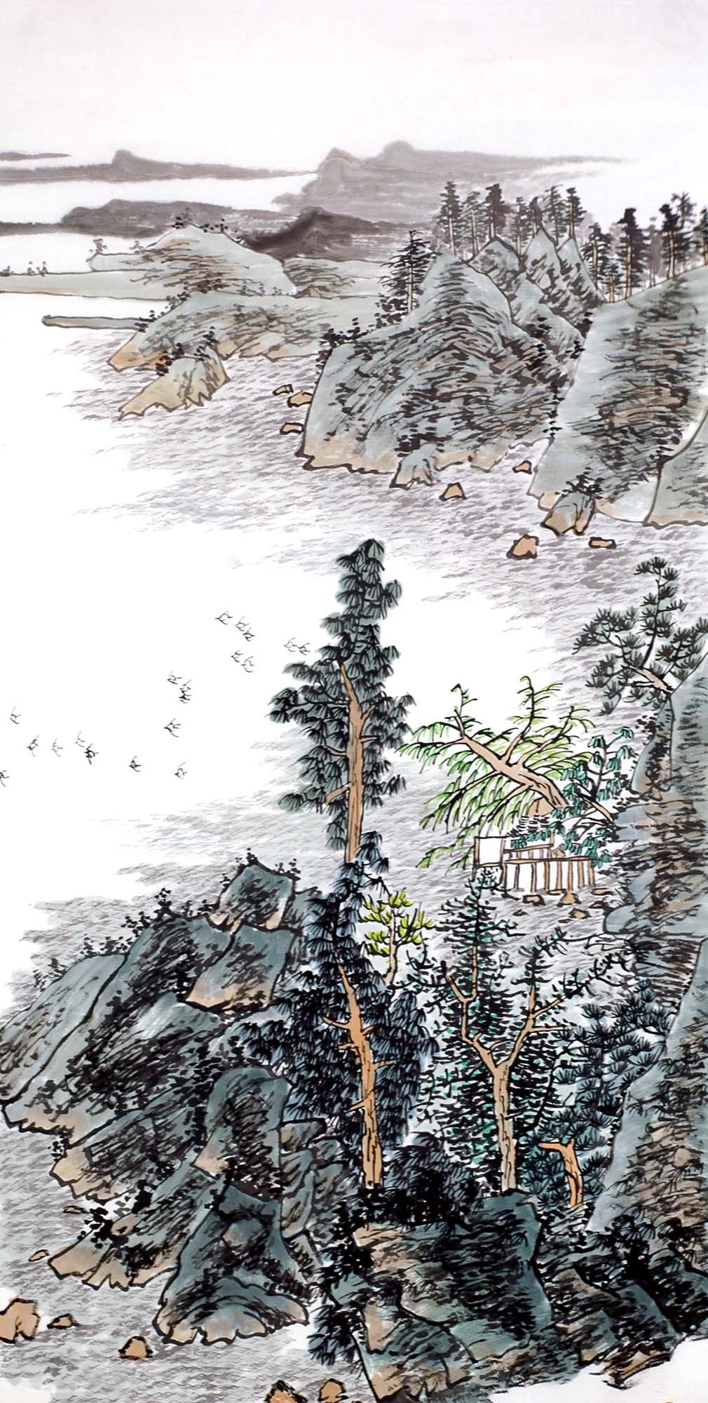 Chinese Landscape Painting - CNAG014057