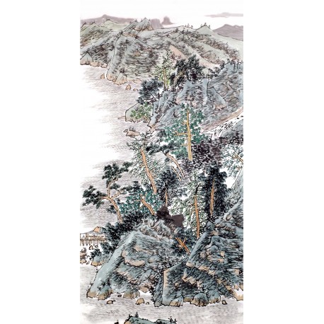 Chinese Landscape Painting - CNAG014059