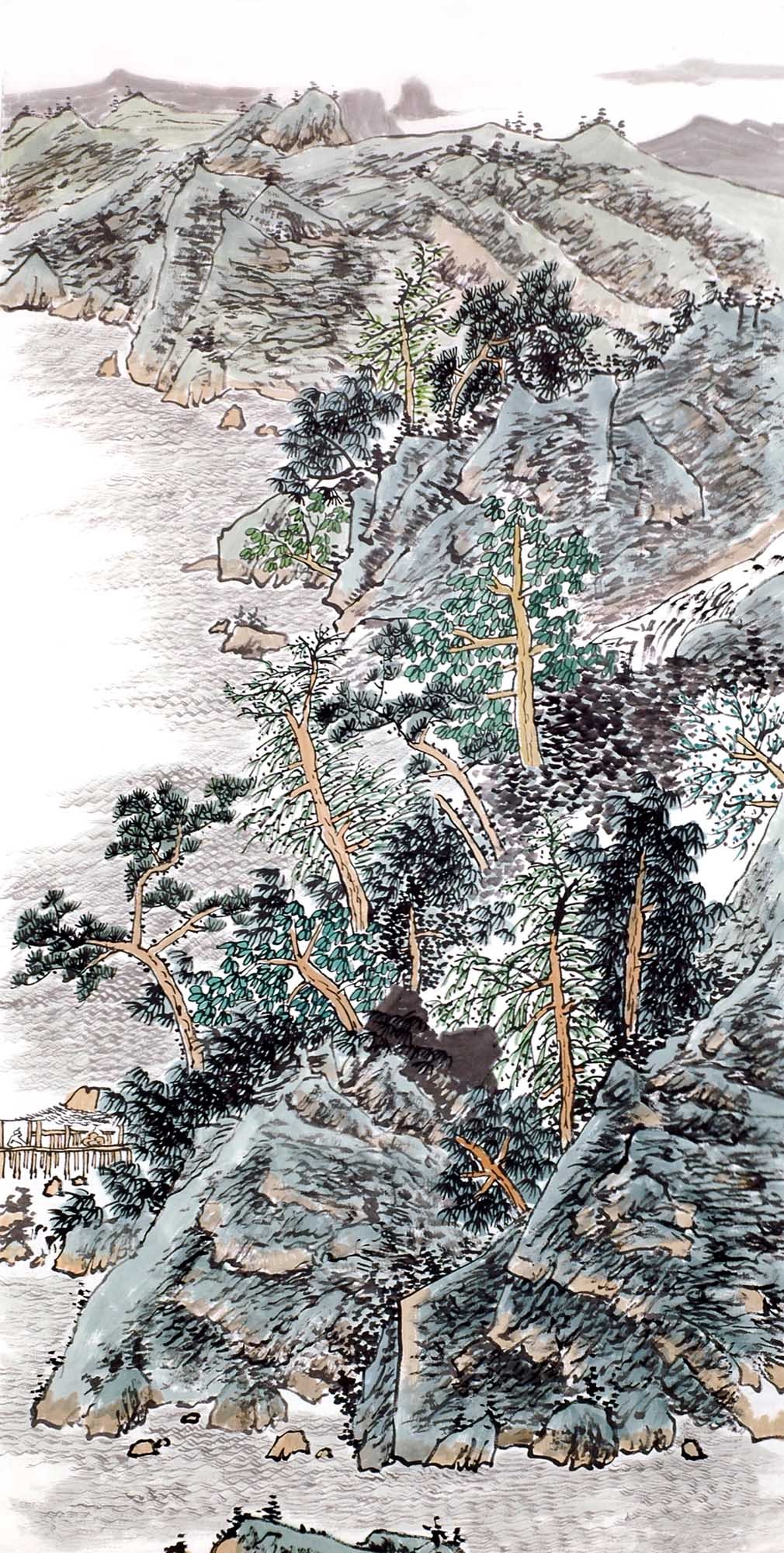 Chinese Landscape Painting - CNAG014059