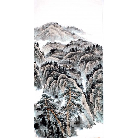 Chinese Landscape Painting - CNAG014060