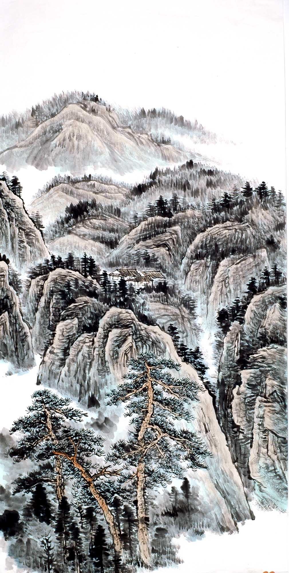 Chinese Landscape Painting - CNAG014060