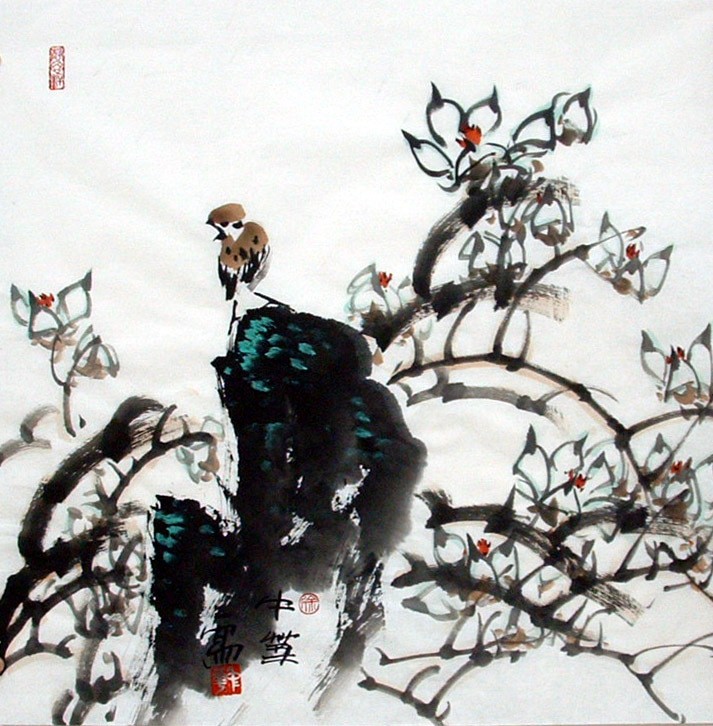 Chinese Flowers&Trees Painting - CNAG014062