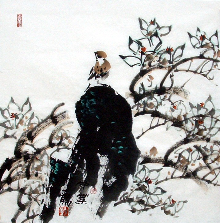 Chinese Flowers&Trees Painting - CNAG014063