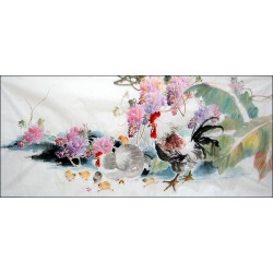 Chinese Lotus Painting - CNAG014066