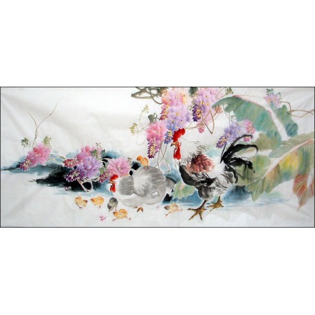 Chinese Lotus Painting - CNAG014066