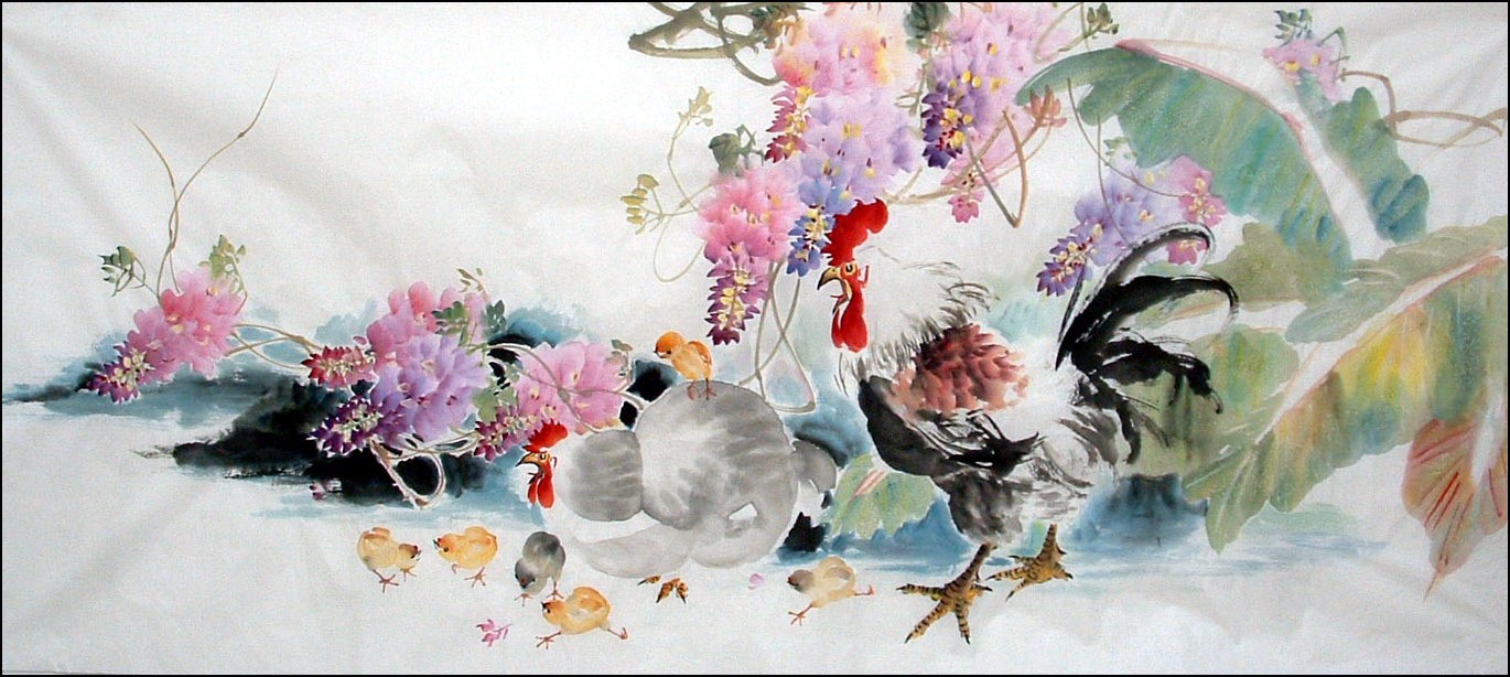 Chinese Lotus Painting - CNAG014066