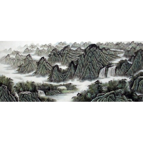 Chinese Landscape Painting - CNAG014067