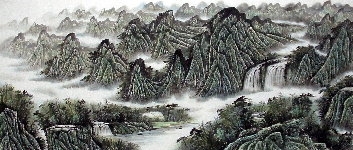 Chinese Landscape Painting - CNAG014067