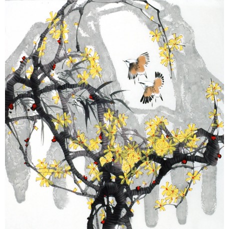 Chinese Flowers&Trees Painting - CNAG014069