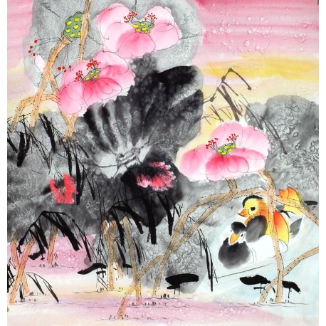 Chinese Flowers&Trees Painting - CNAG014072