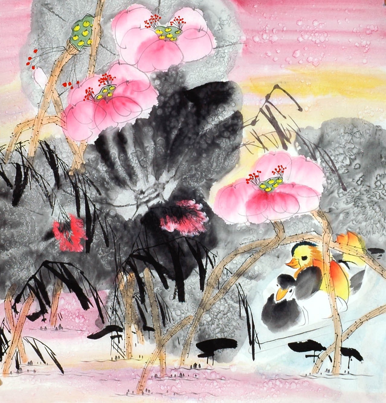 Chinese Flowers&Trees Painting - CNAG014072