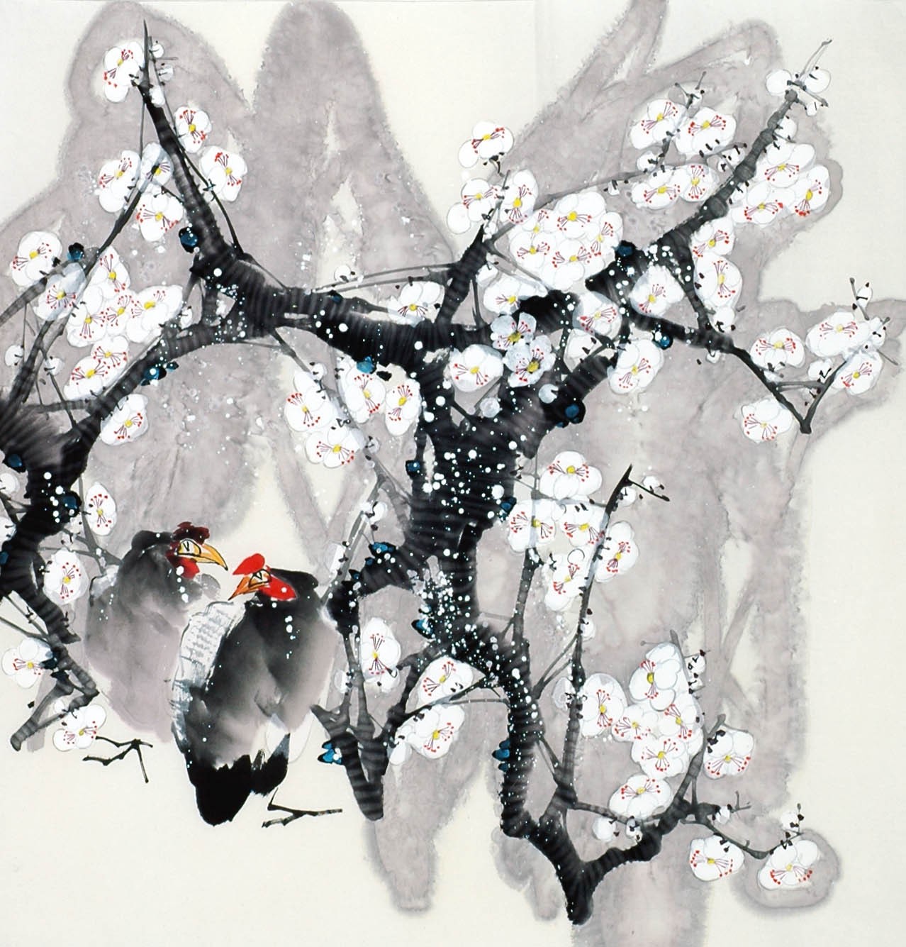 Chinese Flowers&Trees Painting - CNAG014073