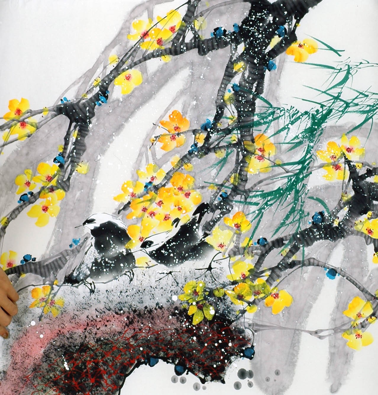 Chinese Flowers&Trees Painting - CNAG014075