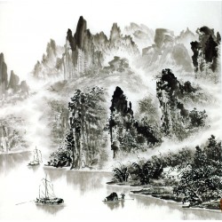 Chinese Landscape Painting - CNAG014082