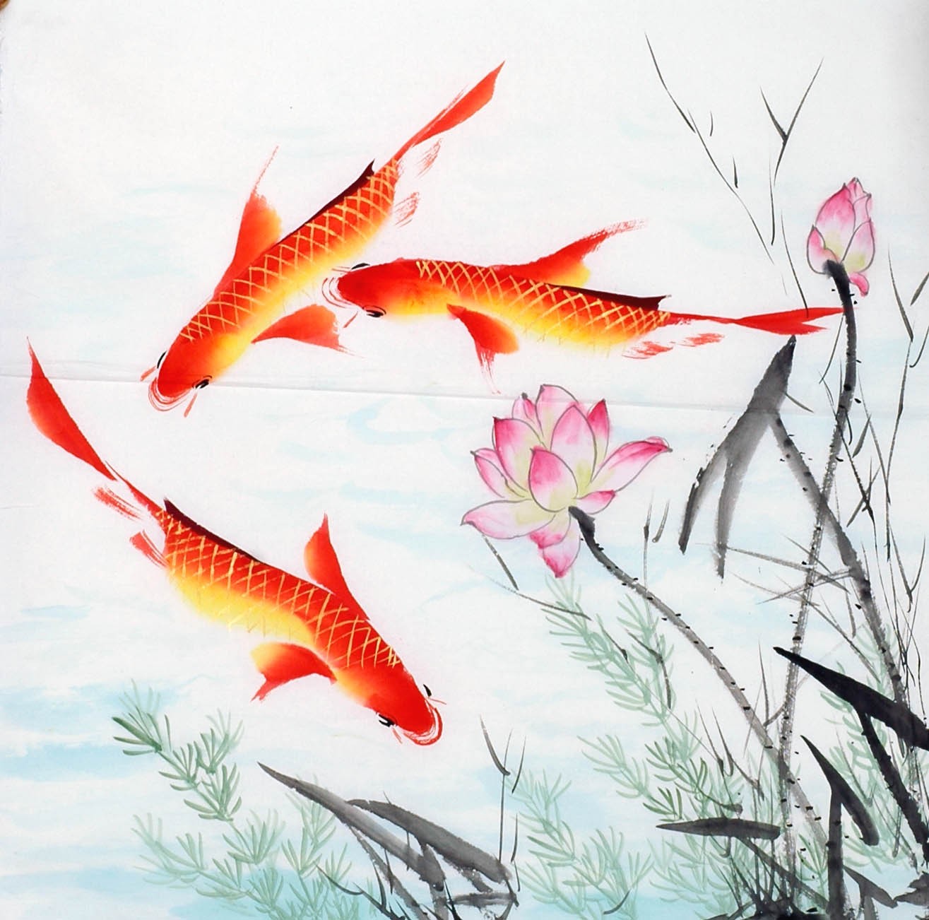 Chinese Flowers&Trees Painting - CNAG014091