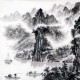 Chinese Landscape Painting - CNAG014094
