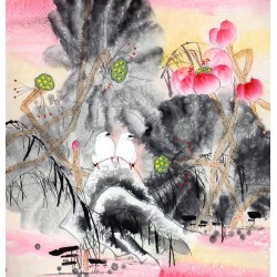 Chinese Flowers&Trees Painting - CNAG014104