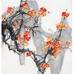 Chinese Flowers&Trees Painting - CNAG014105