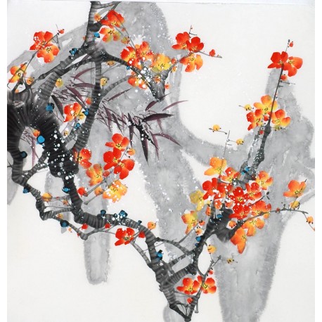 Chinese Flowers&Trees Painting - CNAG014105