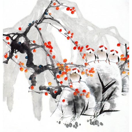 Chinese Flowers&Trees Painting - CNAG014106