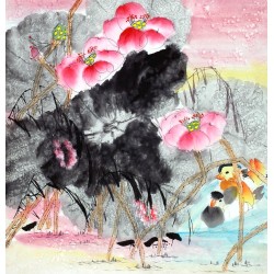 Chinese Flowers&Trees Painting - CNAG014108