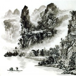 Chinese Landscape Painting - CNAG014124