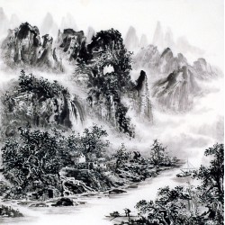 Chinese Landscape Painting - CNAG014126