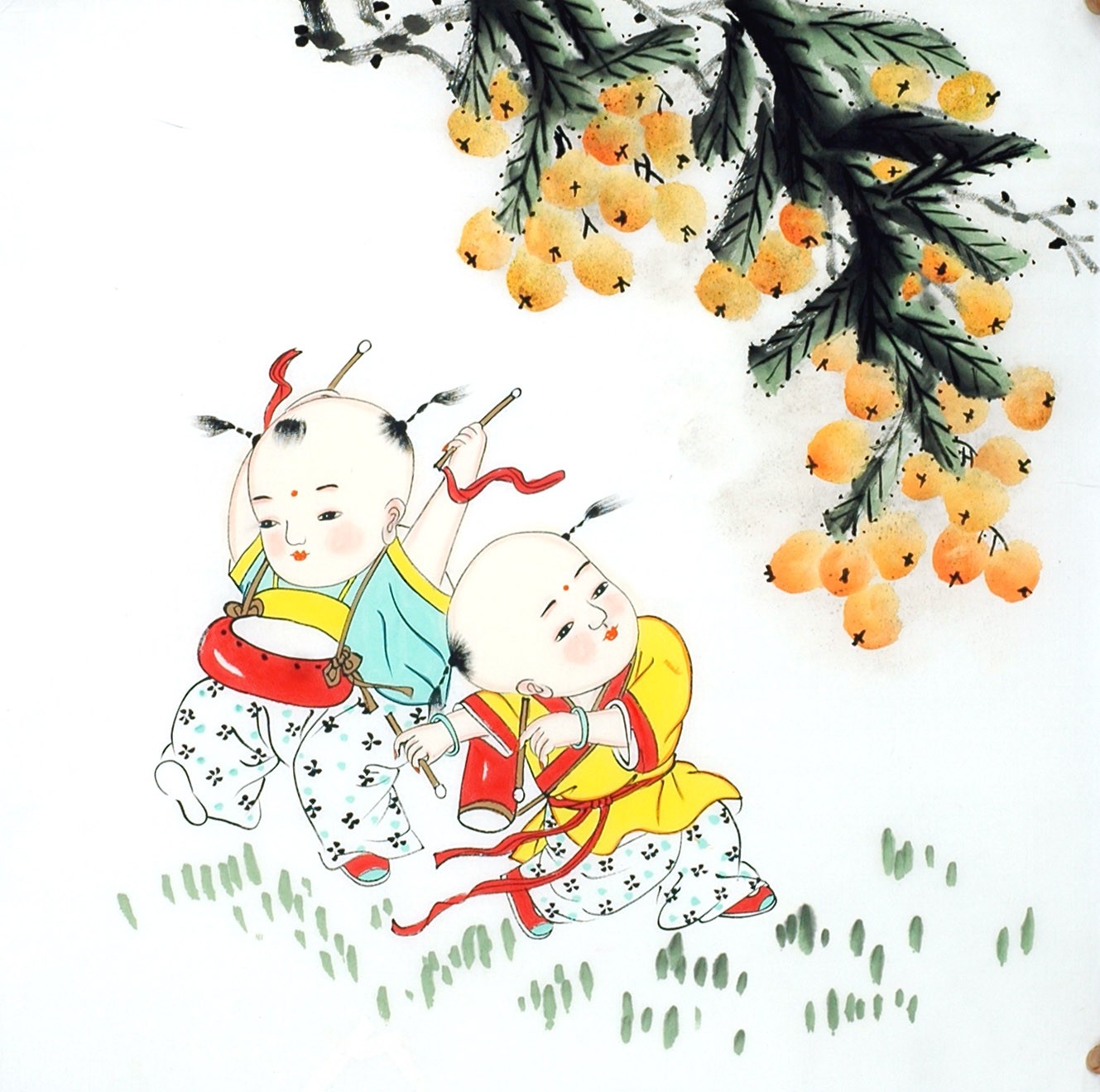 Chinese Figure Painting - CNAG014130