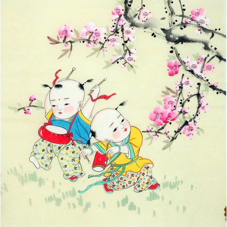 Chinese Figure Painting - CNAG014132
