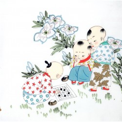 Chinese Figure Painting - CNAG014133