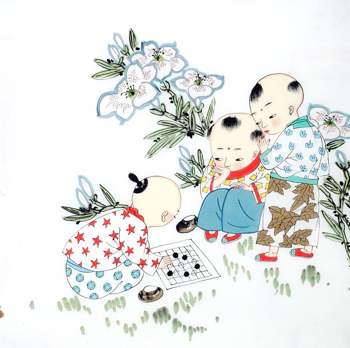 Chinese Figure Painting - CNAG014133