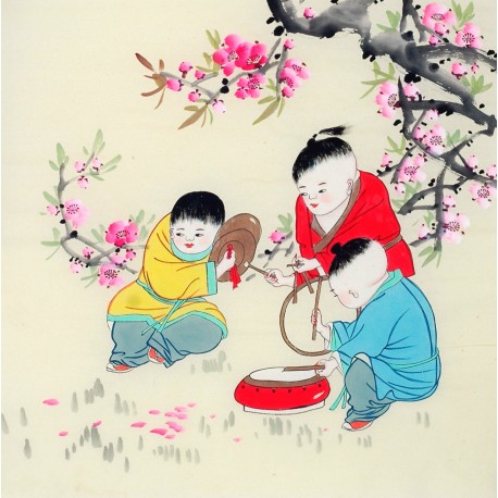Chinese Figure Painting - CNAG014138