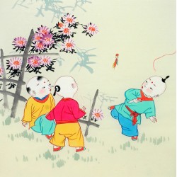 Chinese Figure Painting - CNAG014140