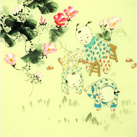 Chinese Figure Painting - CNAG014142