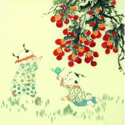 Chinese Figure Painting - CNAG014148